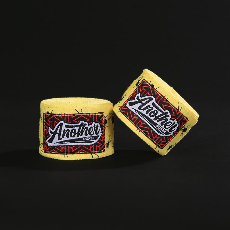 5m Elastic Boxing Hand Wraps - Training & Competition Model, Printed Fighting Bandages