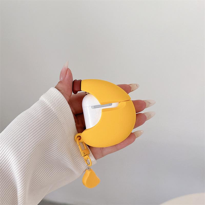 Banana for AirPods pro1 apple bluetooth wireless headset cover 1/1 generation cute silicone creative pendant