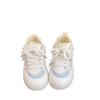 Spring new dopamine original niche little white shoes women's niche big head board shoes platform ugly cute bread shoes