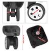 2 Pcs Silent Shock Absorbing Luggage Wheels Double Row 360 Degree Rotating Universal Wheels Matching Screws