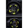 Car Wheel Tire Rim Hub Reflective Luminous Emblem Sticker Car Styling For Suzuki DZire IGNIS Grand Swift Jimny Vitara Baleno SX4 GW250 Splash Swace