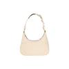 GUCCI Aphrodite Leather New Moon Shoulder Bag, Handbag, Shoulder Bag Womens Ivory