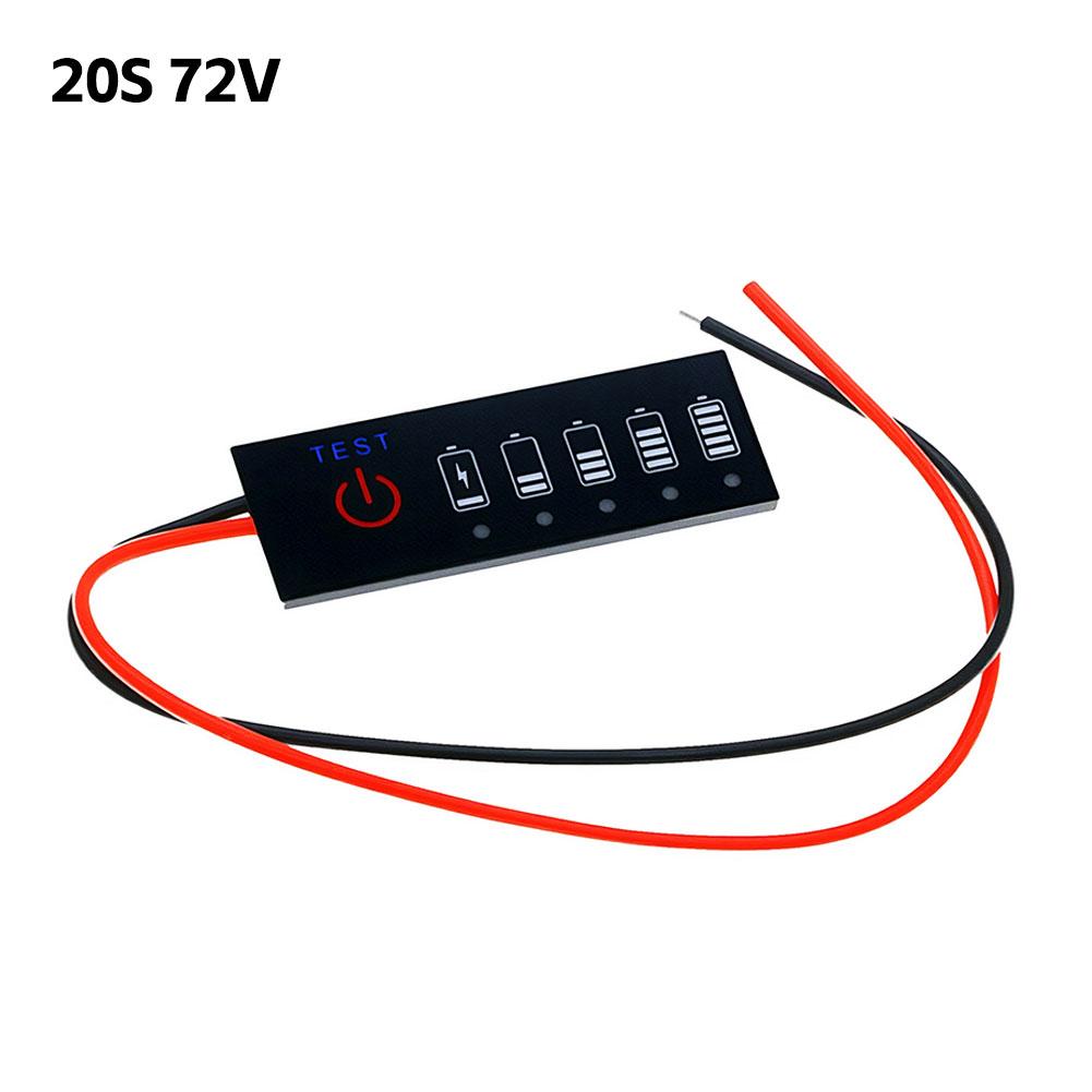 

3.7V-29.4V 18650 Li-ion Lipo Lithium 12V Battery Level Indicator Tester Capacity Tester Meter 1S 2S 3S 4S 5S 6S 7S 10S 13S 17S 20S 20S 72V