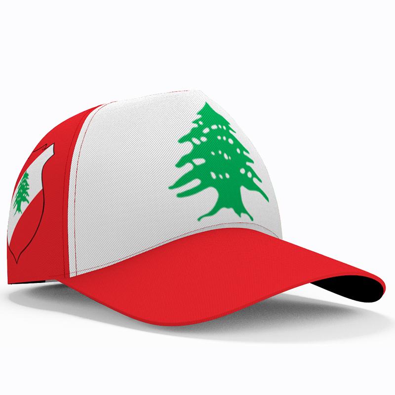 Lebanon Male Diy Free Custom Name Lbn Unisex Hat Nation Flag Lb Republic Arabic Arab Lebanese Country Print Photo Baseball Cap