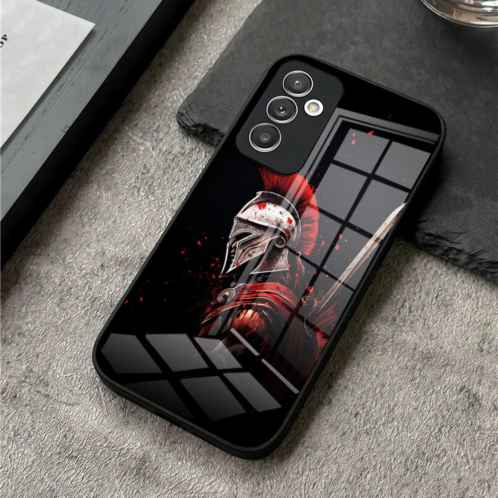 Phone Case For S25 Ultra Samsung S26 S23 S24 Plus S22 S20 S21 Fe A54 A34 A53 A16 Glass Cover Flim 300 S-Spartans