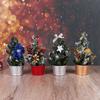 20cm Gift Party Decor Navidad Decoration Artificial Plant Table Xmas Tree Mini Christmas Tree Desktop Ornament