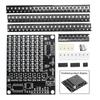 Kit di Saldatura per Schermo Pubblicitario a Matrice di Punti LED SMD 64 LED / 256 LED Fai da Te Display Rosso Divertente Kit Elettronico Fai da Te Pratica di Saldatura