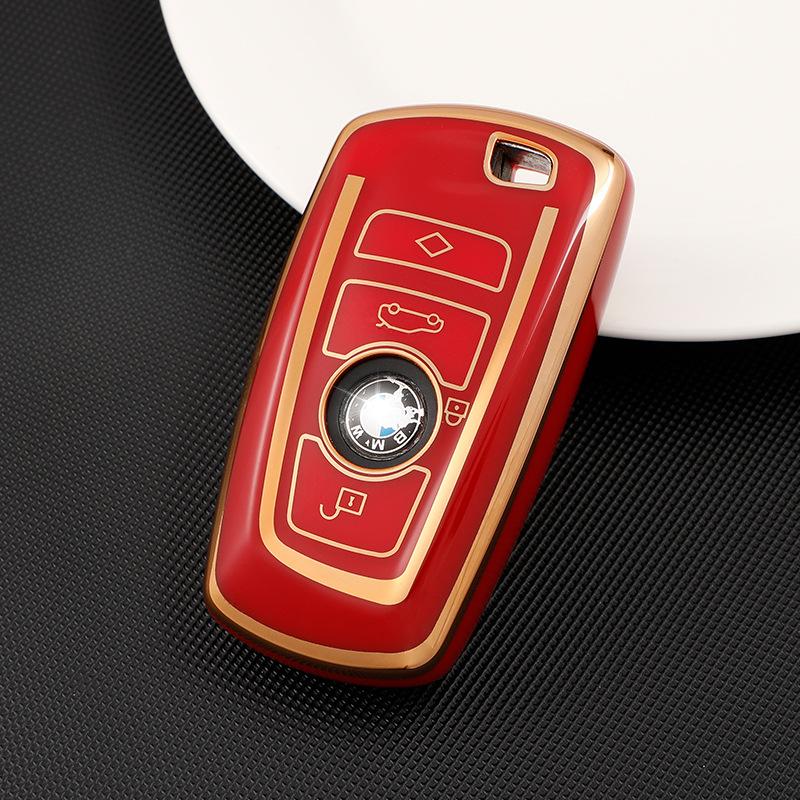 Neue Mode TPU Auto Smart Schlüssel Etui Hülle Für BMW 1 3 5 7 Serie X1 X3 X4 X5 F10 F15 F16 F20 F30 F18 F25 M3 M4 Geschützter Schlüsselanhänger Fob