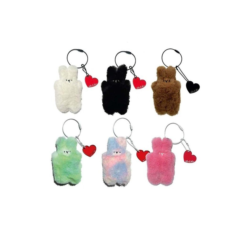 аб фаб счастливый кролик брелок: счастливый кролик (6 цветов) Cotton candy