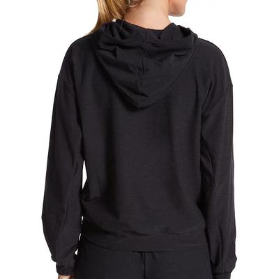 Sweatshirts Women's Black Hooded Moderate Regular WT21450-BKH