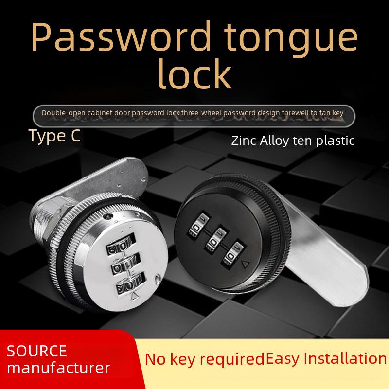 

Mechanical Password Lock for Lockers, Drawers, Saunas, Mailboxes, and Cabinets