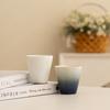 Retro Coarse Pottery Coffee Cup Cross-border Creative Japanese Home Latte Cup Latte Cup Medium and Ancient Ceramic Teacup Water Cup
