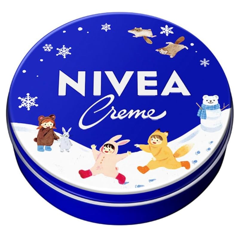 

[2024 NEW nivea cream Limited design large can Sugar snow design] Nivea cream Large capacity 169g