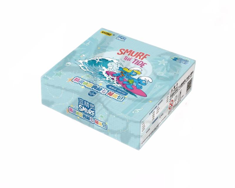 Genuine The Smurfs  Wonderful Journey  Collectible Cards  Fun Pack Series 1 Anime Character Peripheral Gifts