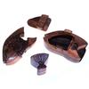 Wooden Puzzle Box, Fish Secret Compartment