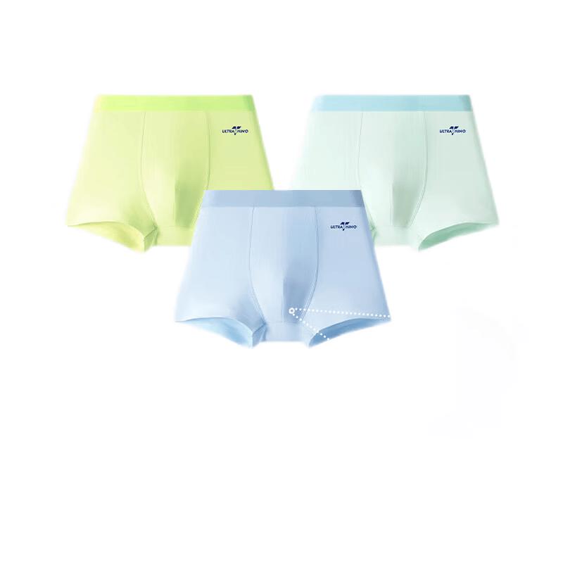 Jiusuiban Boys' 80-Count Modal Antibacterial Boxer Briefs