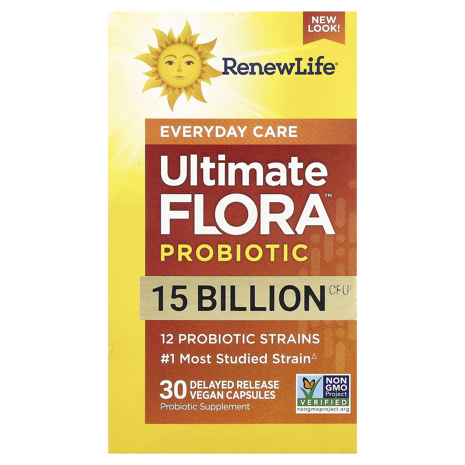 

Ultimate Flora™, Probiotic, 15 Billion CFU, Delayed Release Veggie Caps, 30