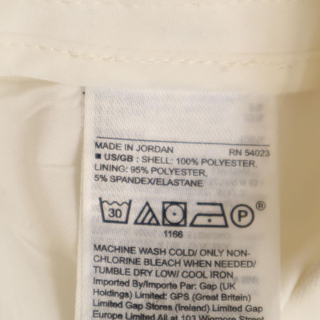 Banana Republic Ankle Length Wide Pants White Women Used