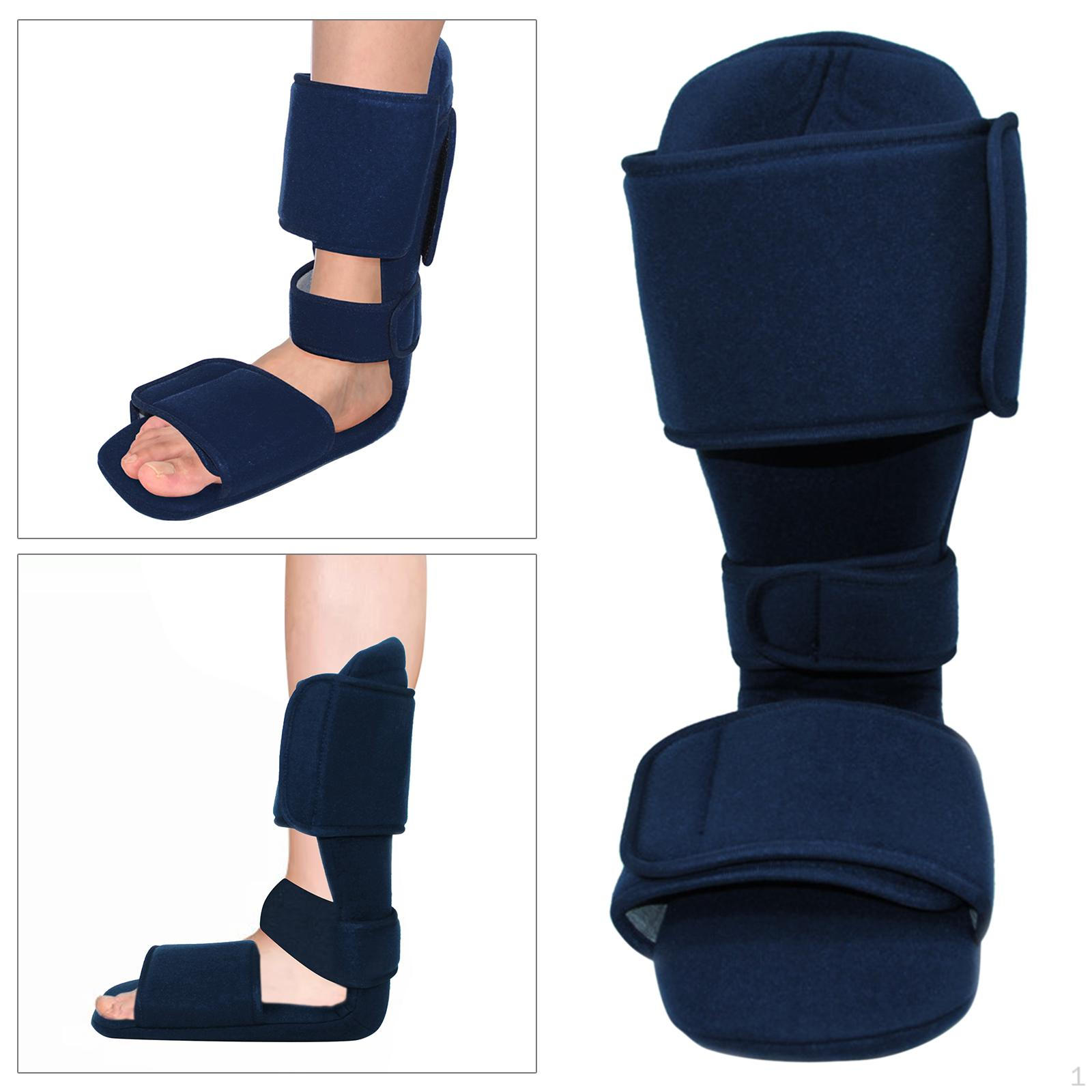 

Ankle Brace Foot Stabilize And Soft 90 Degree Orthopedic Sleeping Immobilizer L