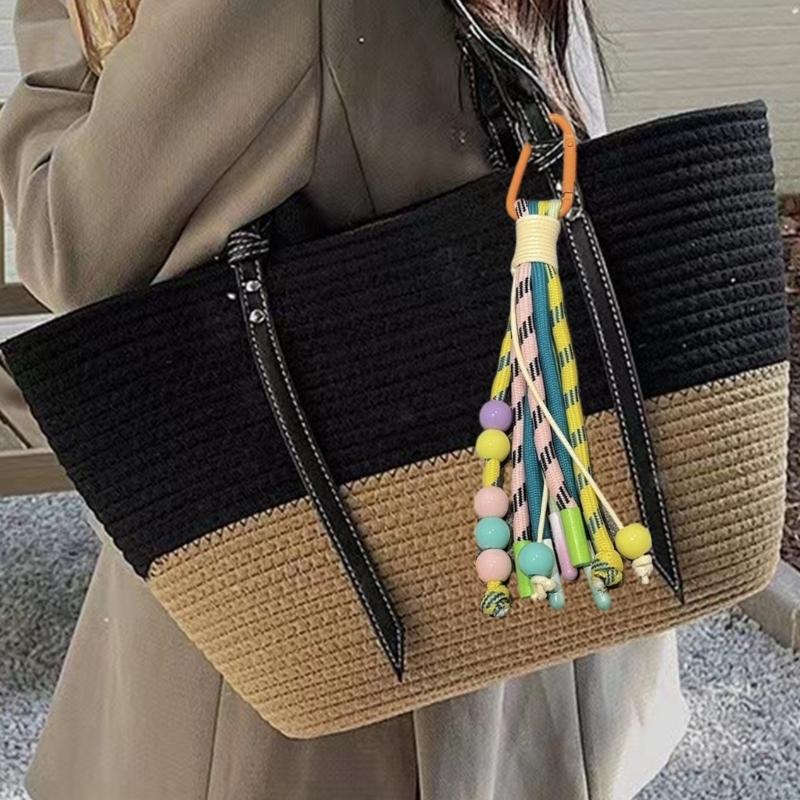 Sweet Keychain Featuring Creative Designing Hand Woven Key Chain Ornament Pendant For Everyday Use and Bag Decoration