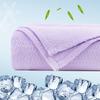 PiccoCasa Cooling Bamboo Fiber Blanket - All Seasons - Cool, Breathable, Soft, Lightweight, Skin-Friendly - For Bed or Sofa - Thin, Cool, Large Size -