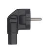 IEC 2Pin Male to 3Pin Female IECC13 to EU4.8 Europe Power Plug Adapter Converter