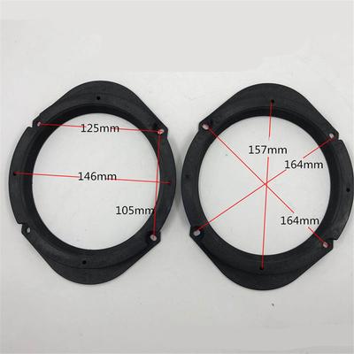 2x Car Speaker Spacers 5x7" To 6.5 Inch For Mazda M3 M5 M6 M8 Ford Universal