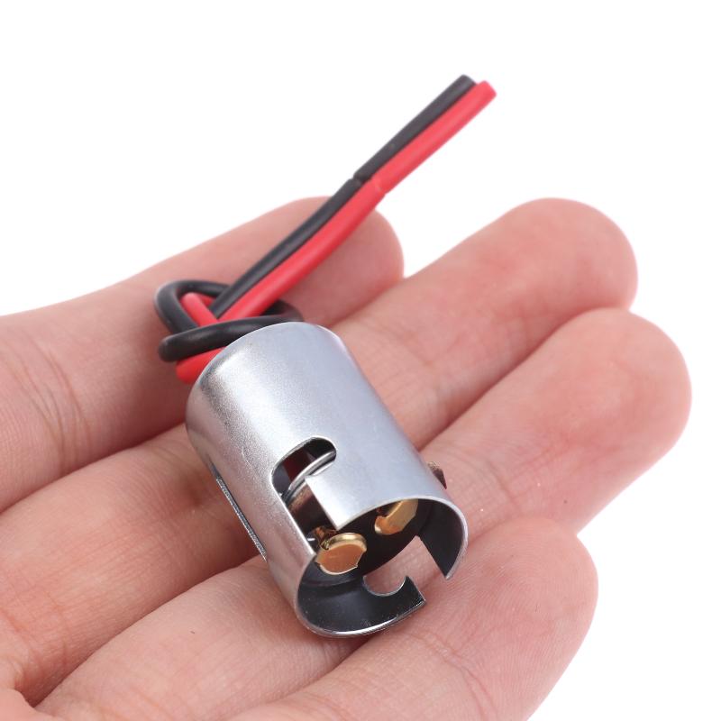 4Pcs Car Brake Light Turn Signal Light Harness Led Lamp Adapter Ba15D Led Light Bulb Socket Holder Diy Accessories