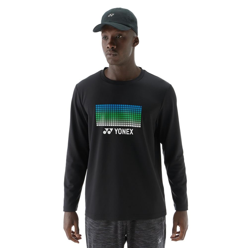 Yonex Unisex Long Sleeve 16817 Black L T-Shirt (Fit Style) (007)