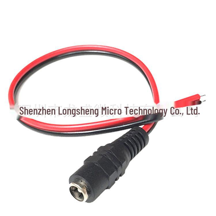 

Кабель для заряджання та тестування акумулятора DC Червоний/Чорний Штекер і Гніздо до Крокодилів, Роз єм 5.5x2.1 female cable червоний/чорний