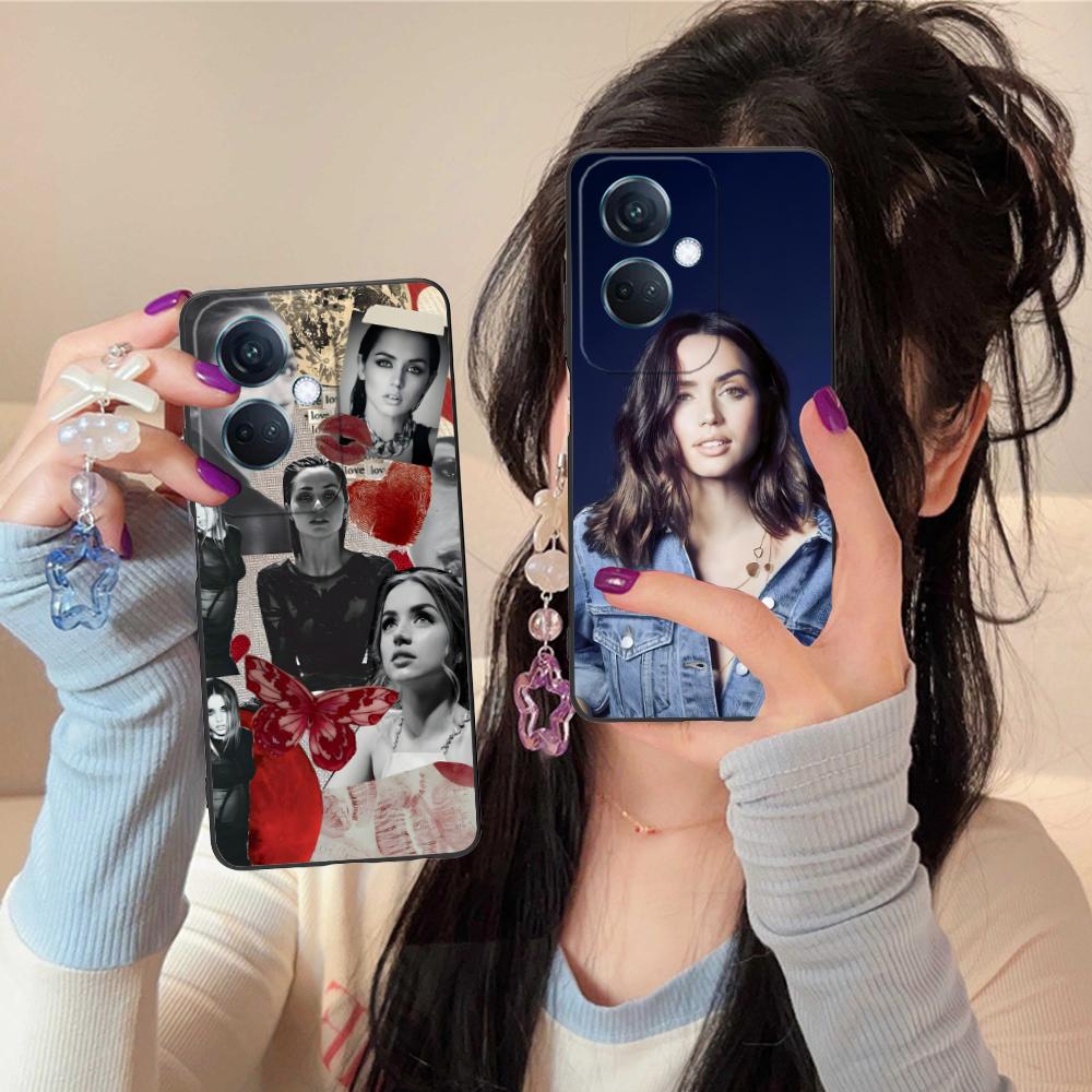 Ana De Armas Matte TPU Mobile Phone Case for OPPO Find X9 X8 X7 X6 X5 X3 X2 Plus S Pro Ultra Lite Colorful Printing Cover