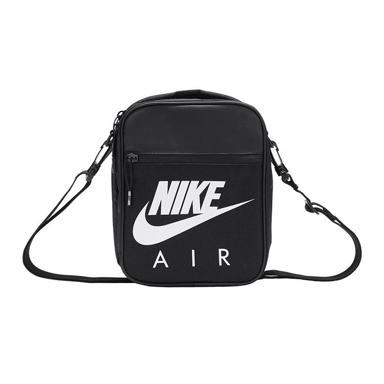New Nike Polyester Shoulder Bag, Crossbody Bag Regular Unisex Pure Black NY2033035GS-001