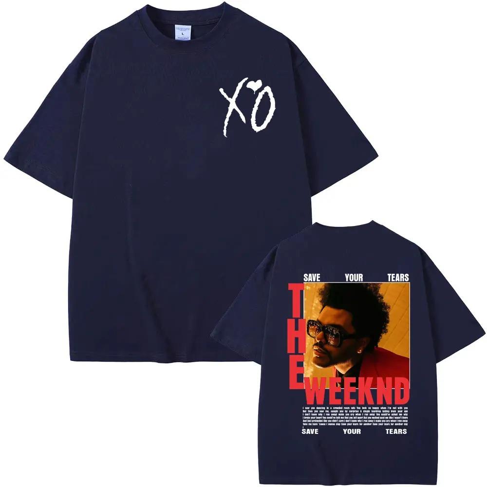 RB Pop Singer The Weeknd After Hours Til Dawn Europe 2026 Graphic TShirt  Unisex Vintage Harajuku Style Short Sleeve Top