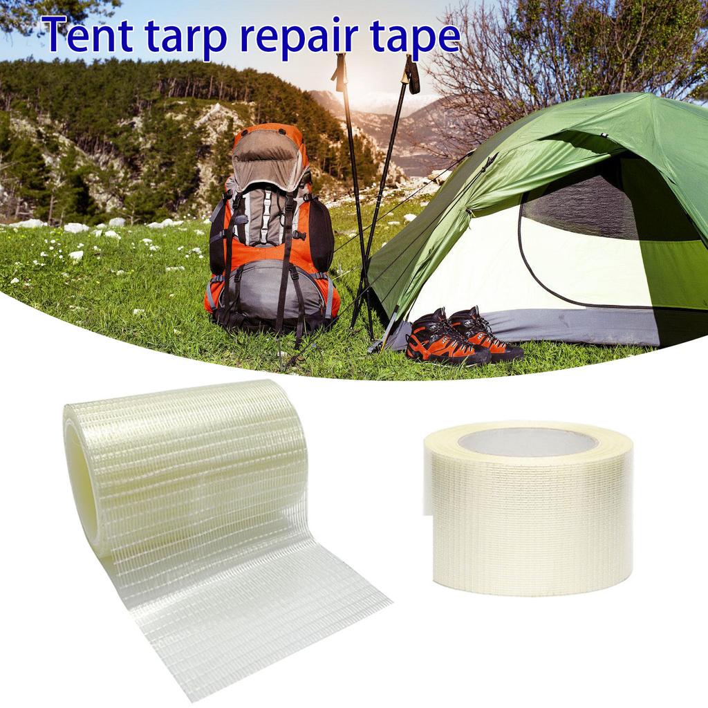 Waterproof Sealing Tape Tent Repair Patch Strong Awning Repair Tape Caravan Repair Tool Sunshade Tent Canopy Patches