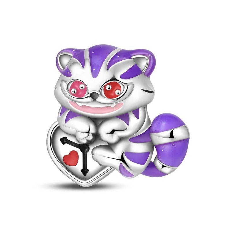 Glamour Halloween Magic Rabbit Chinchilla Charm Beads Diy Ornaments Bracelets Necklace Accessories