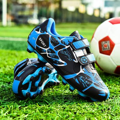 28-38 High Quality Teen Fashion Anti-slip Wear-resistant Rubber Bottom Football Shoes Children's Football Shoes