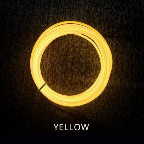LED Strip 1M 2M 3M 4M 5M 10M 20M Neon Light Light Ribbon LED String Flexible Wire Rope Tube Waterproof With AA Battery