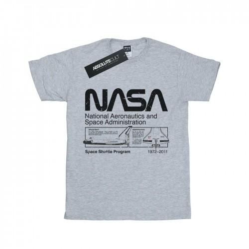 

NASA Boys Classic Space Shuttle T-Shirt 9-11 Years