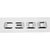 Alloy ABS Car Letter Stickers Rear Trunk Badge for Mercedes Benz C Class C240 C250 C260 C280 C300 C320 C350 C400 C500 Emblem RV1