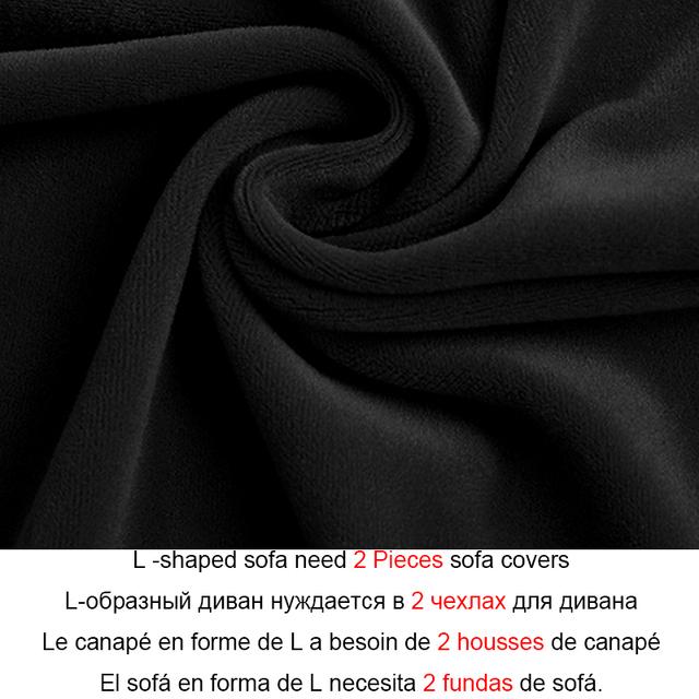 Embossed Velvet Sofa Covers Stretch High High-grade Sofa Cover For Living Room Couch Covers Corner Sofas Slipcover For Home Use Hotel