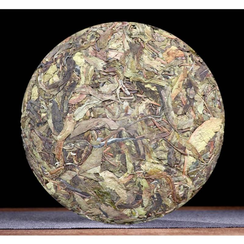 Iceland Golden Leaf Raw Pu-erh Tea Ancient Tree Premium Cake 357g