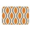 Geometric Pattern Carpet Mat Rubber Backing Rug Geometric Patterns for Modern Home Decoration Floor Mat Door Mat Non-slip Rug