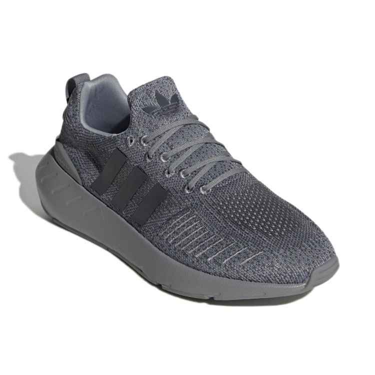 Adidas Swift Run 22 Triple Grey Unisex Sneakers Grey-Three Grey-Five GZ3502
