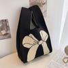 Sommer Damen Niedliche Mini-Tasche Vielseitige Mode Handytasche Cartoon Gestrickte Handtasche Umhängetasche Umhängetasche