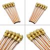10pcs Copper Tube Access Valves for Air Conditioner Refrigeration Units