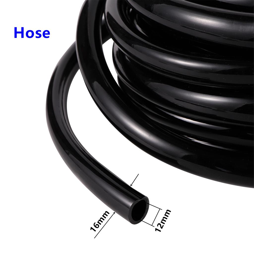 1/2" Soaker Pipe Garden Agriculture Irrigation System Drip Irrigation Fitting Root Watering Leakage Pipe Locked Valve Fitting