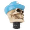 Totenkopf-Schaltknauf aus Kunstharz mit komfortablem Griff, passend für die meisten Schaltgetriebe