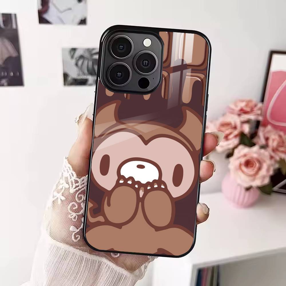 G-Gloomy Cute Bear Wallpaper Phone Case For iPhone 17,16,15,14,13,12,Plus,Pro,Max For Magsafe Magnetic Wireless Charge
