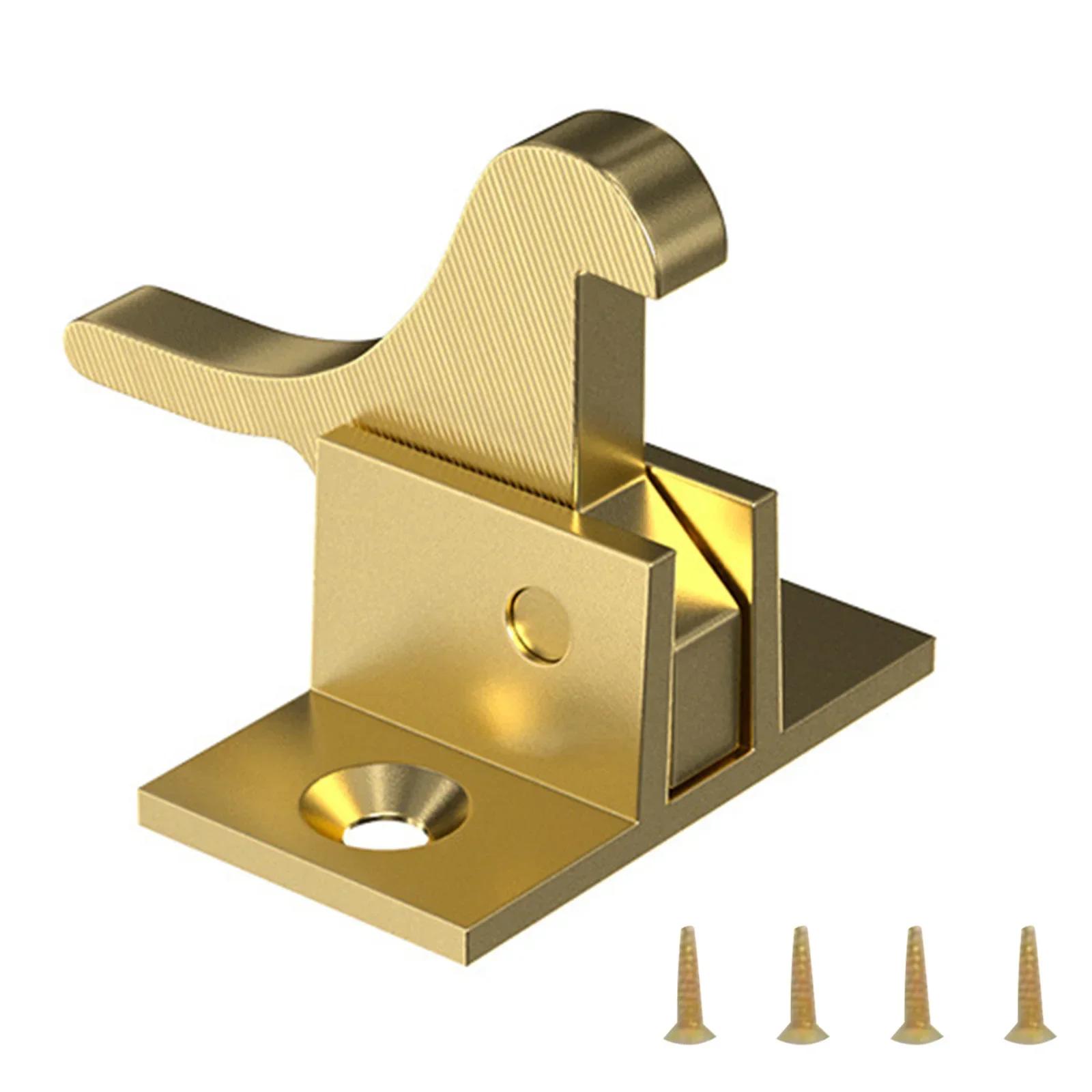 

1 шт., защелка для окна, компактный, с низким уровнем шума, с плоским дном, медный замок-птица, пряжка, крючки для дверей и окон, противоугонная фурнитура для защелки для ворот