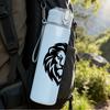 1PC Lion Head Black Silhouette Print 750ml Color Plastic Sports Water Bottle Leakproof Flip Straw Lid Suitable for Sports Office Home Use